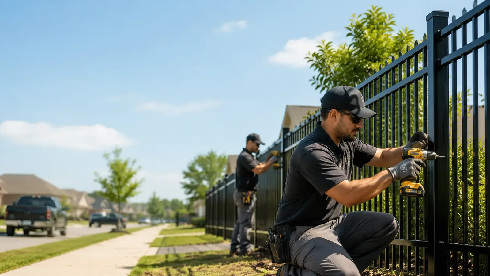 Metal Fence Installation in Avon, IL